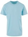 T-shirt Build Your Brand Basic Round Neck Ocean Blue